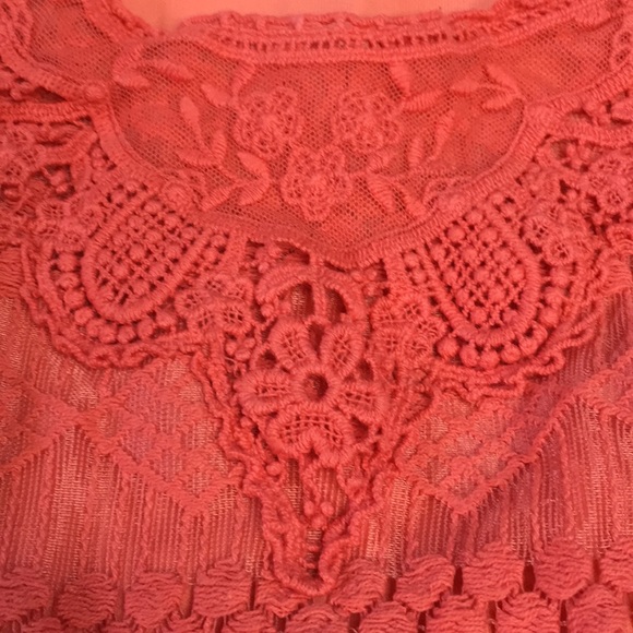 Girls M Coral Dress - Picture 6 of 7